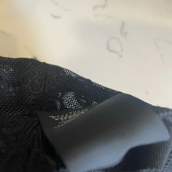 Gucci Monogram GG Lace Baseball Cap (Black) Size S - Picture 4 of 6